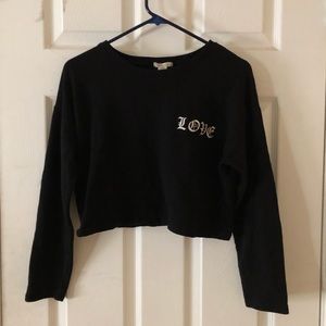 Cropped sweater